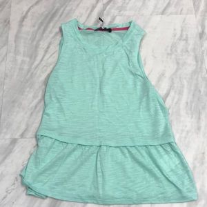 Turquoise tank